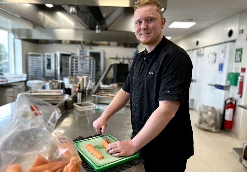 Thor får sit svendebrev på FGU