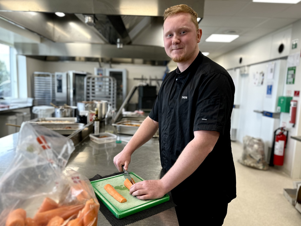 Thor får sit svendebrev på FGU