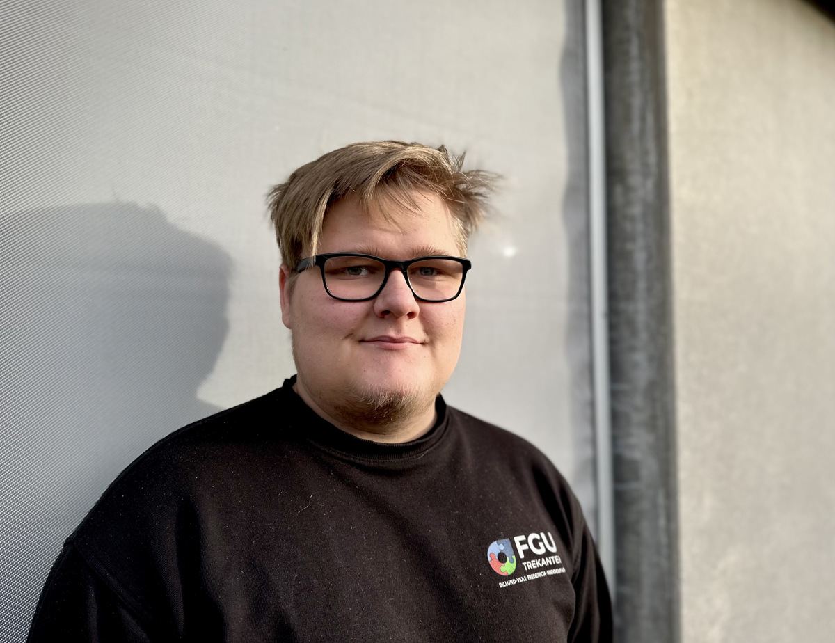 Fra uvished til uddannelse: Lucas' vej til smedeuddannelsen - FGU Trekanten